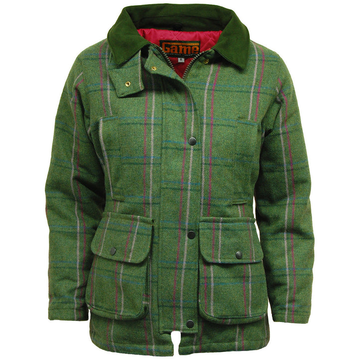 Ladies Game Ruby/Abby Check Tweed Jacket