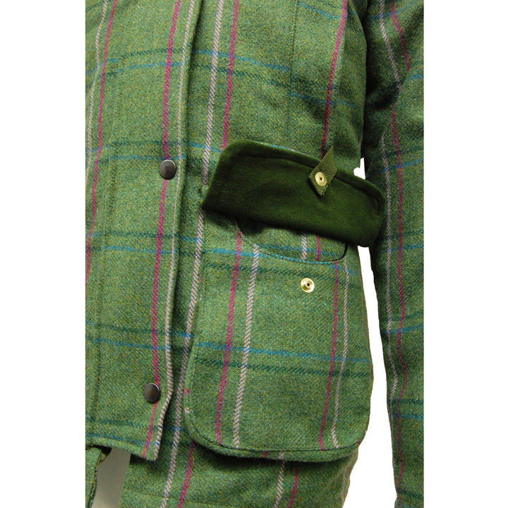 Ladies Game Ruby/Abby Waterproof Quilted Tweed Jacket