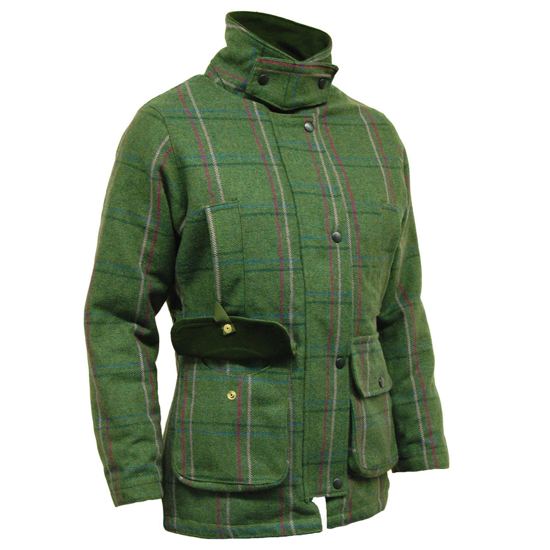 Ladies Game Ruby/Abby Waterproof Quilted Tweed Jacket