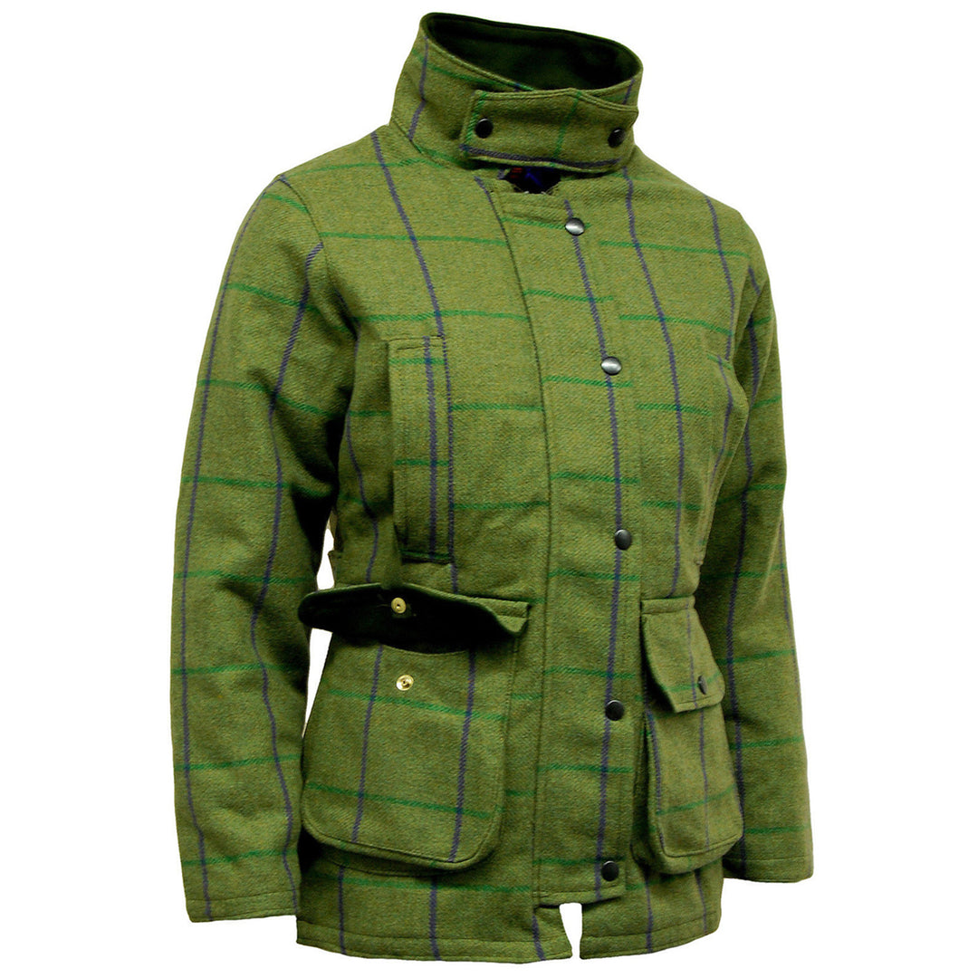 Ladies Game Ruby/Abby Waterproof Quilted Tweed Jacket