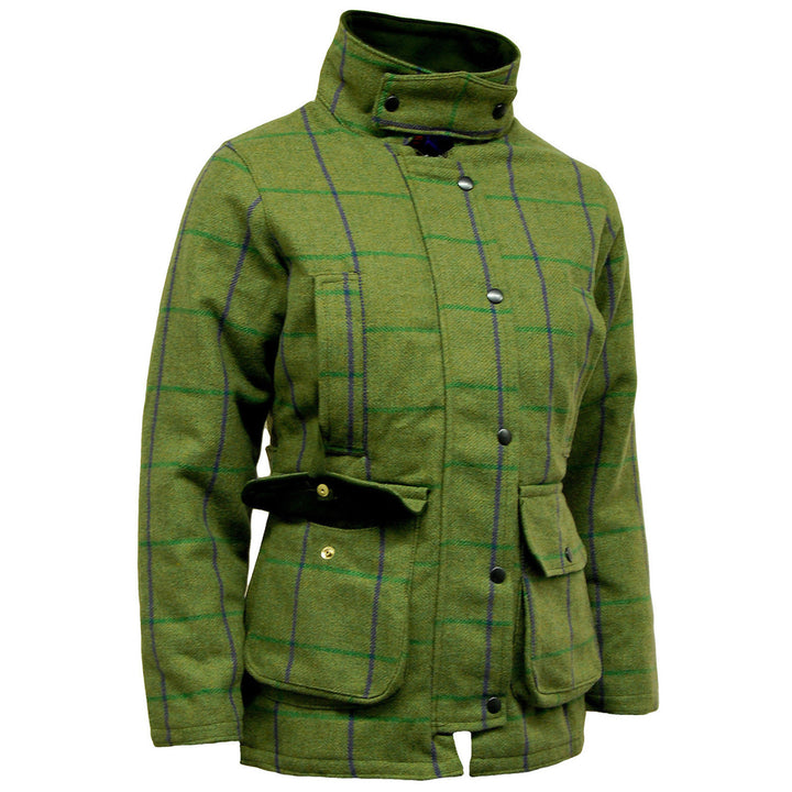 Ladies Game Ruby/Abby Waterproof Quilted Tweed Jacket