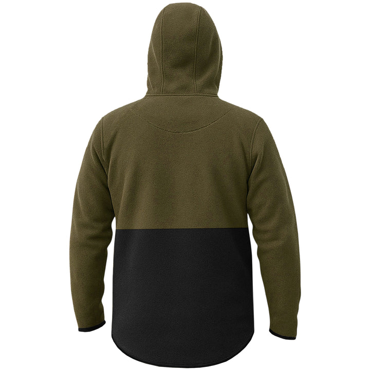 Alpine Fleece Hunting Smock Pullover 1/4 Zip Hoodie for Outdoor Adventure