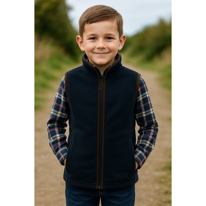 Game Kids Chilton Fleece Gilet