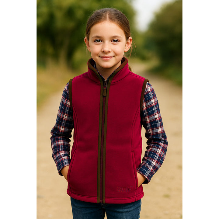 Game Kids Chilton Fleece Gilet