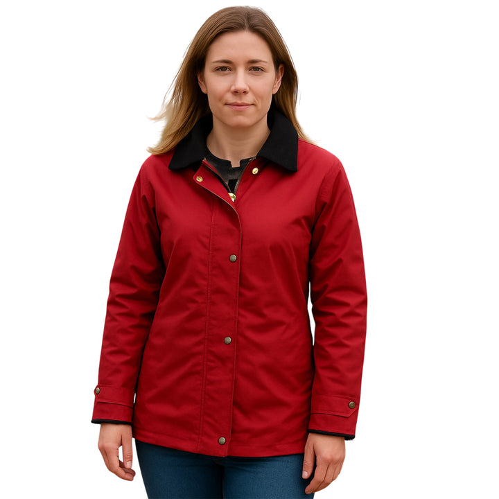 Ladies Game Fitted Antique Wax Jacket