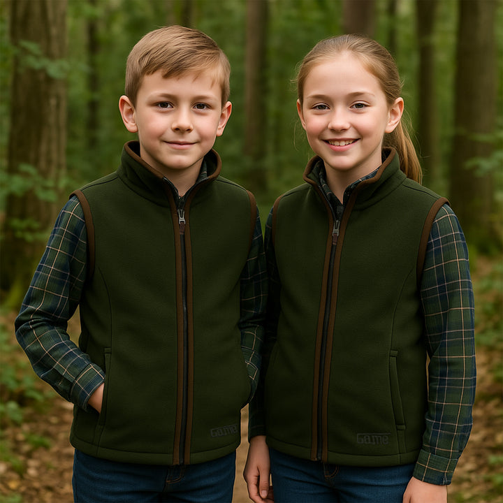 Game Kids Chilton Fleece Gilet