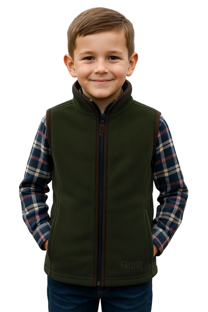 Game Kids Chilton Fleece Gilet