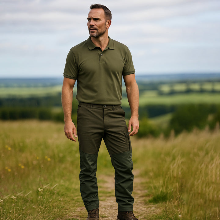 Game HB300 Hawk Waterproof Country Trousers - Green