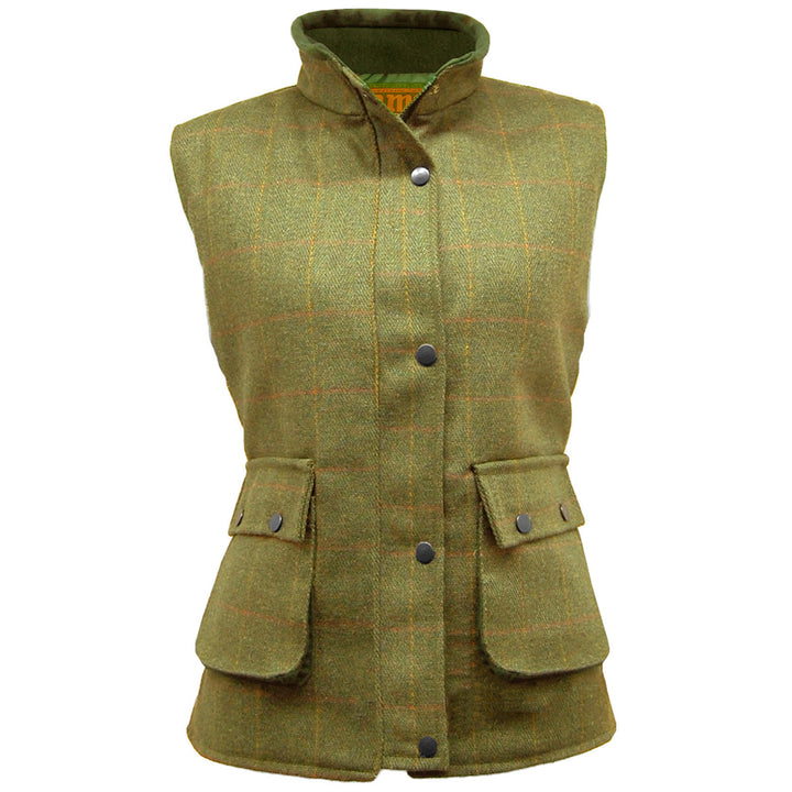 Ladies Game Derby Tweed Quilted Gilet