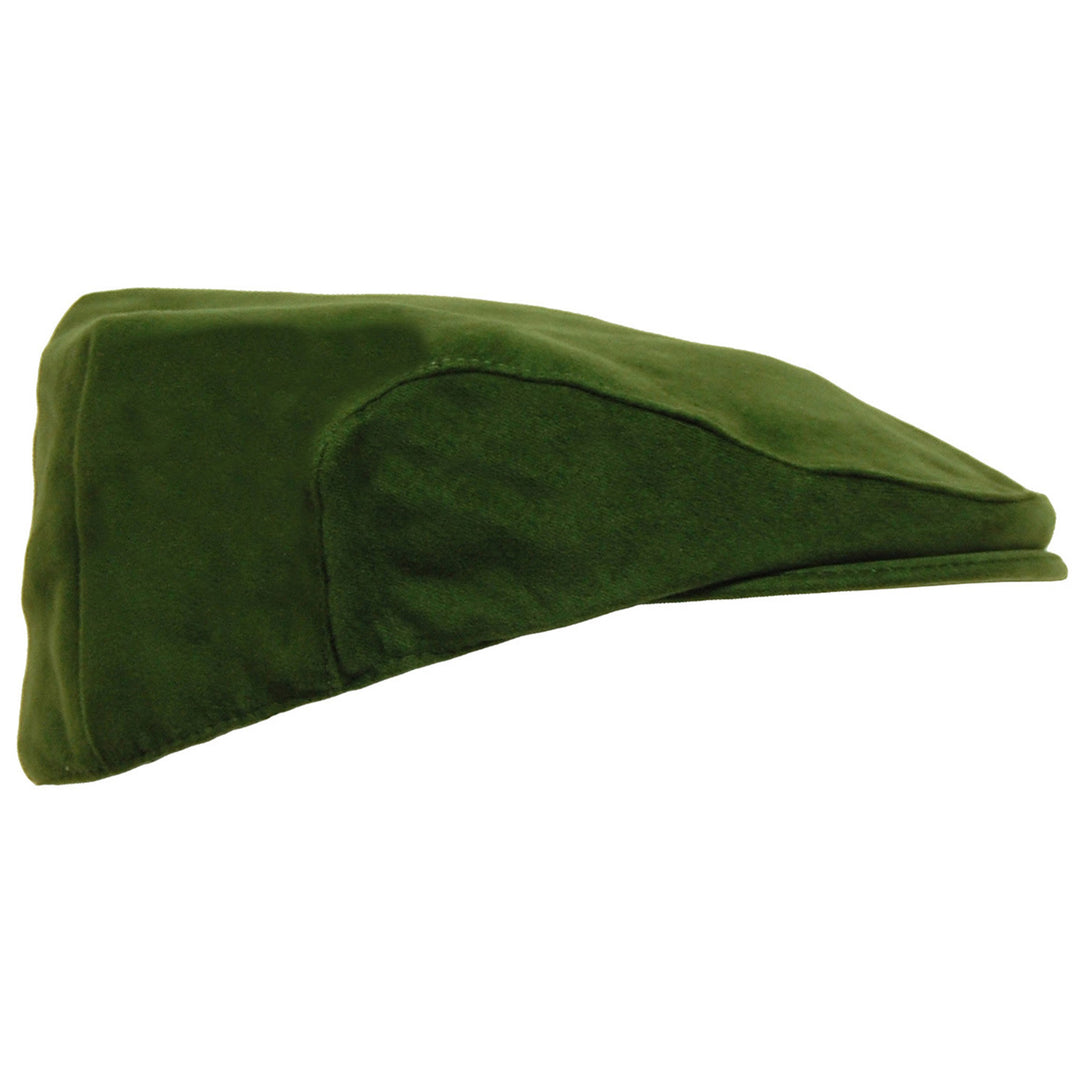 Moleskin Flat Cap - Olive