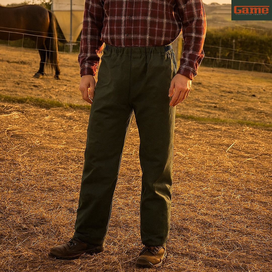 Game Wax Over Trousers