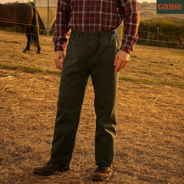 Game Wax Over Trousers