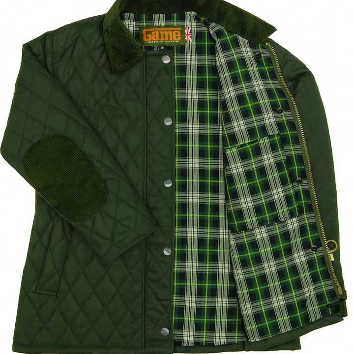 Ladies Game Zara Quilted Wax Jacket