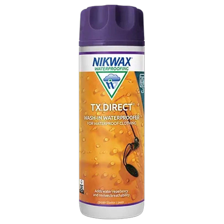 Nikwax TX.Direct Wash-In 300ml – Waterproofer for Game Breathable Rain Gear