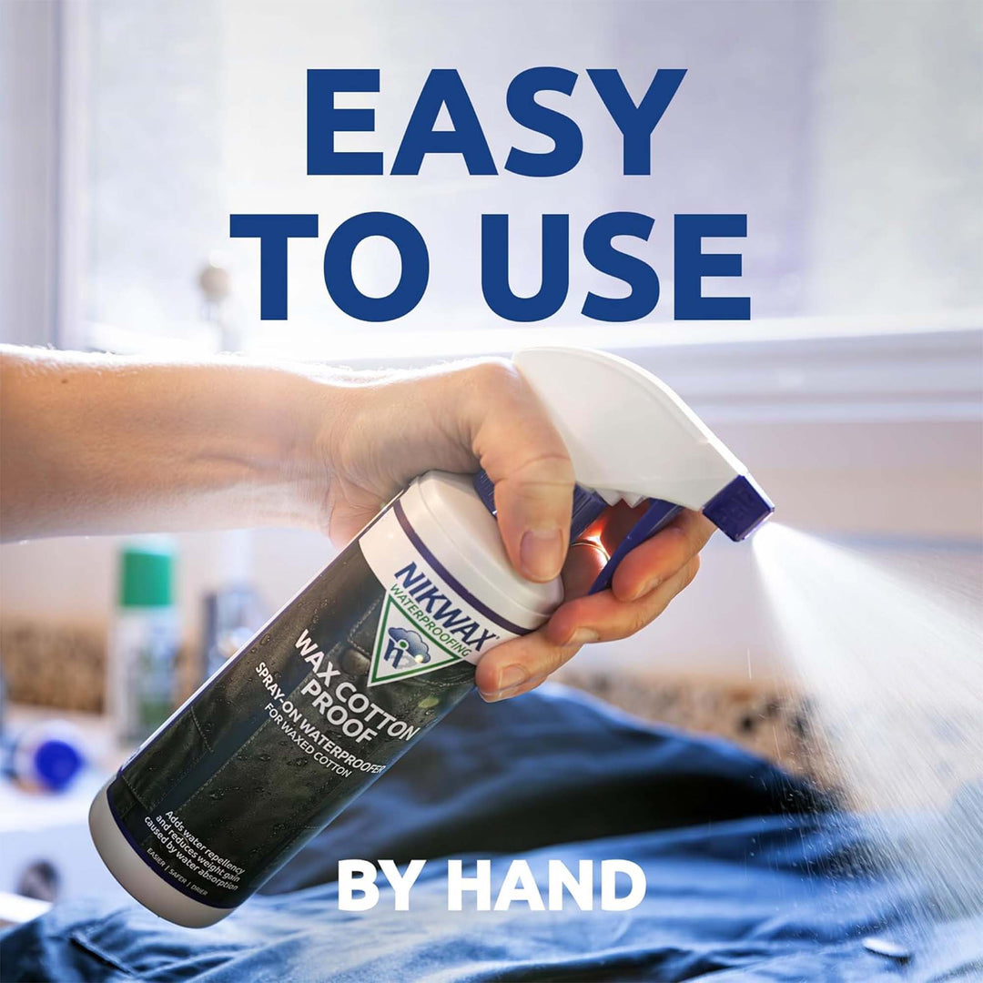 Nikwax Wax Cotton Proof Spray 300ml – Neutral Waterproofer for Game Jackets