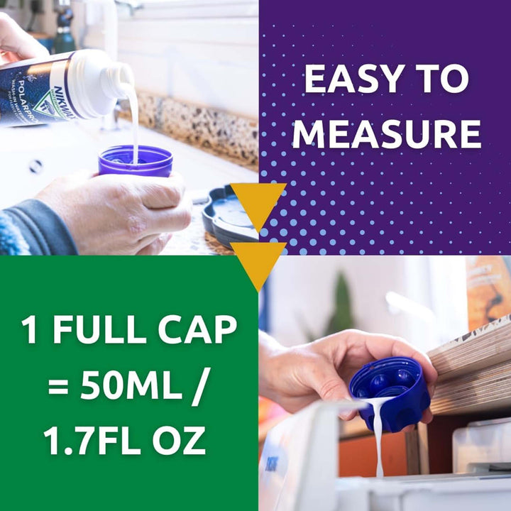 Nikwax Polar Proof 300ml – Wash-In Waterproofer for Fleece & Synthetic Gear