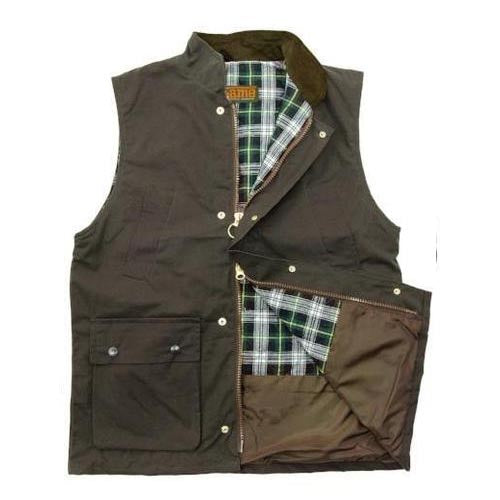 Wax store gilet mens