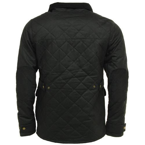 Oxford Quilted Wax Jacket Premium Quality Apparel Game Clothing UK