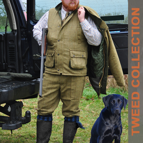 Tweed Hunting and Shooting Apparel