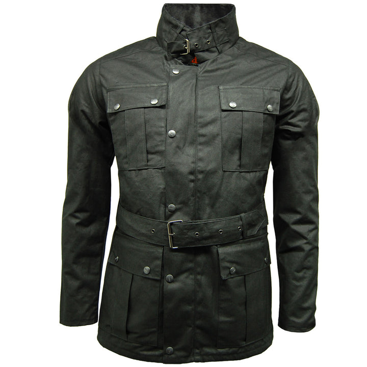 Game Continental Belted Wax Jacket