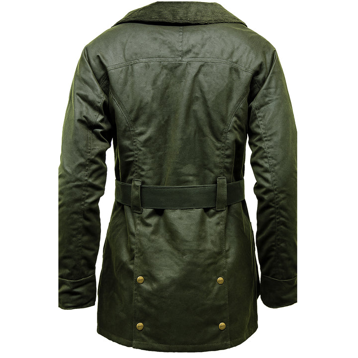Ladies Game Cantrell Padded Antique Waxed Jacket