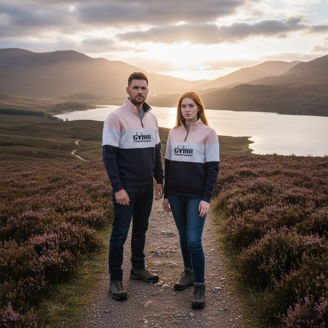 Game Unisex Half Zip Neck Country Pullover