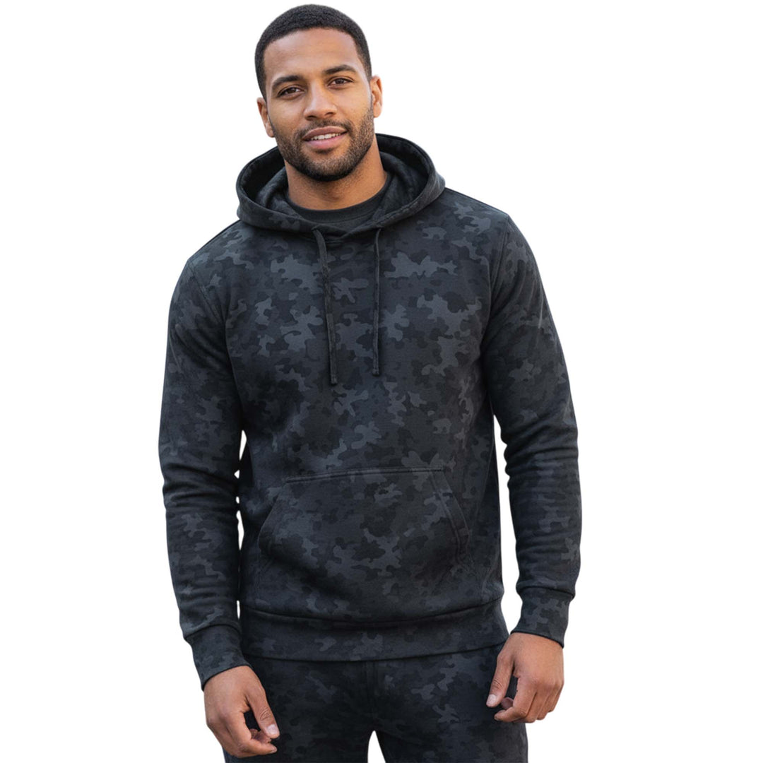 Game Mens Heavyweight 300gsm Fleece Camouflage Hoodie