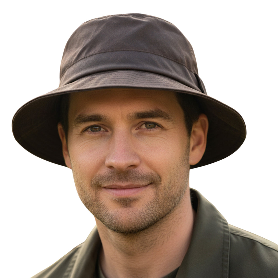 Game Adults Safari Wax Cotton Bucket Hat