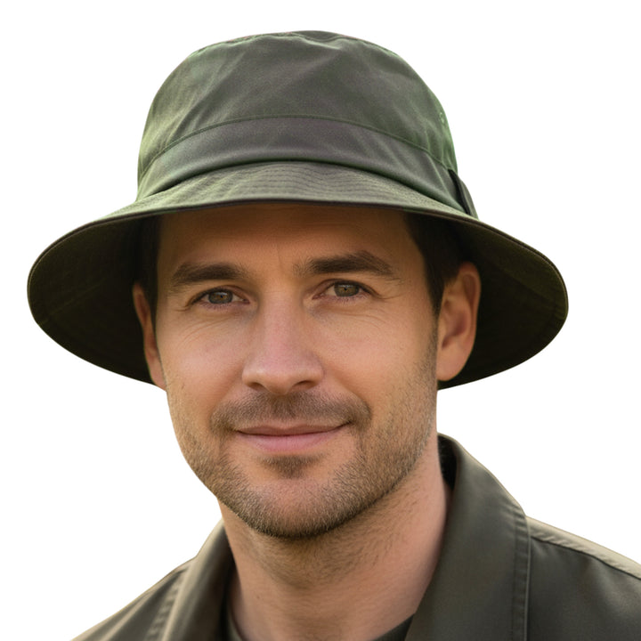 Game Adults Safari Wax Cotton Bucket Hat