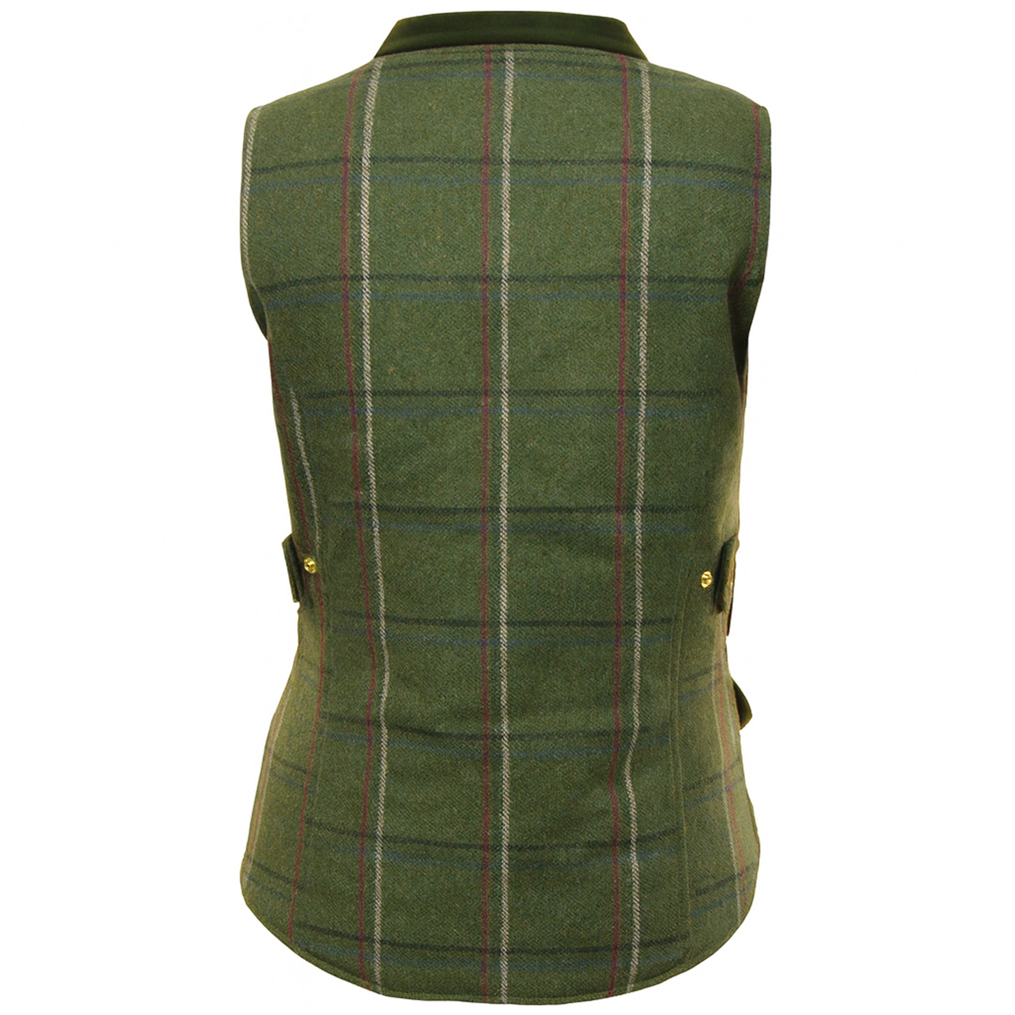 Ladies Tweed Gilet – Waterproof Quilted Bodywarmer | Game