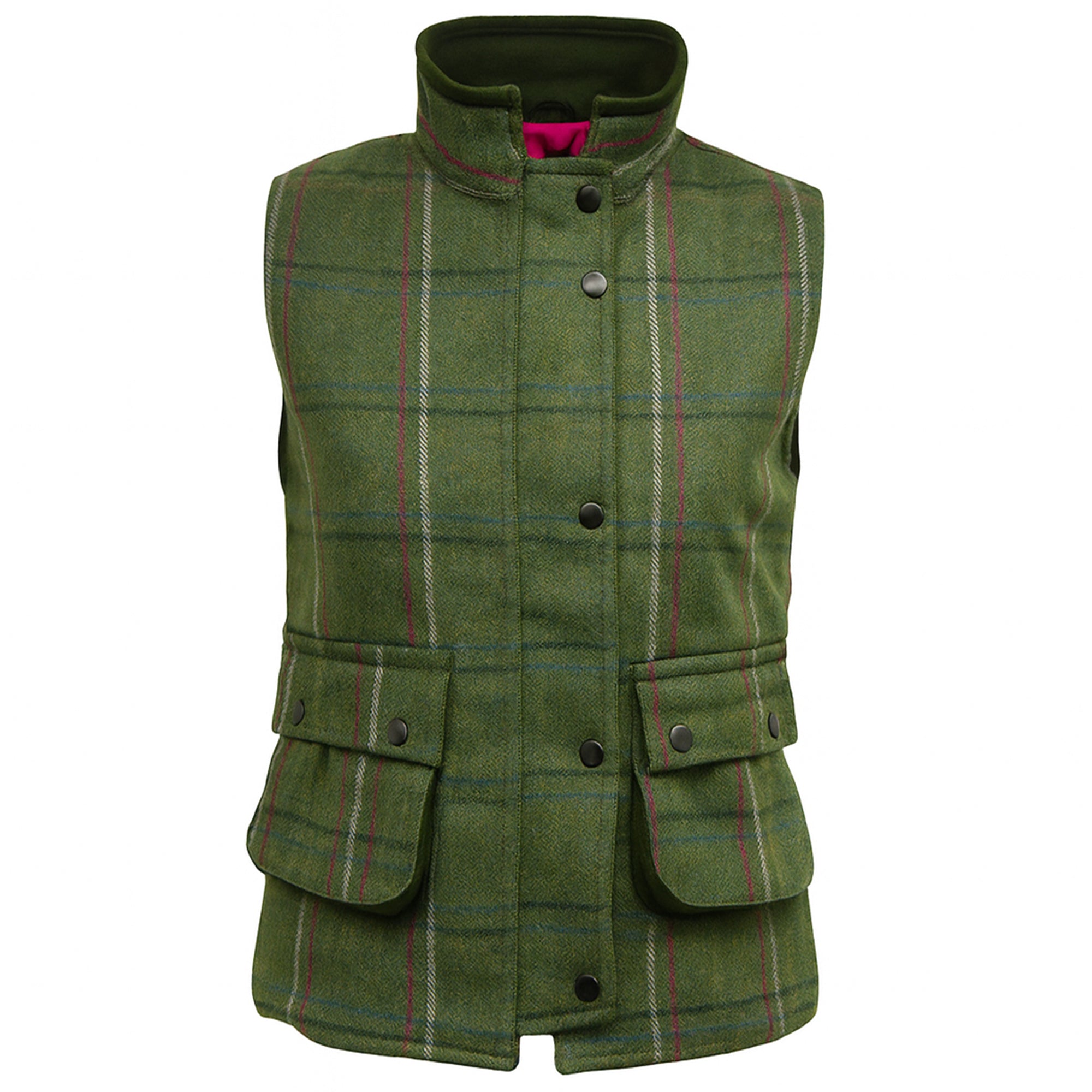 Ladies Tweed Gilet – Waterproof Quilted Bodywarmer | Game