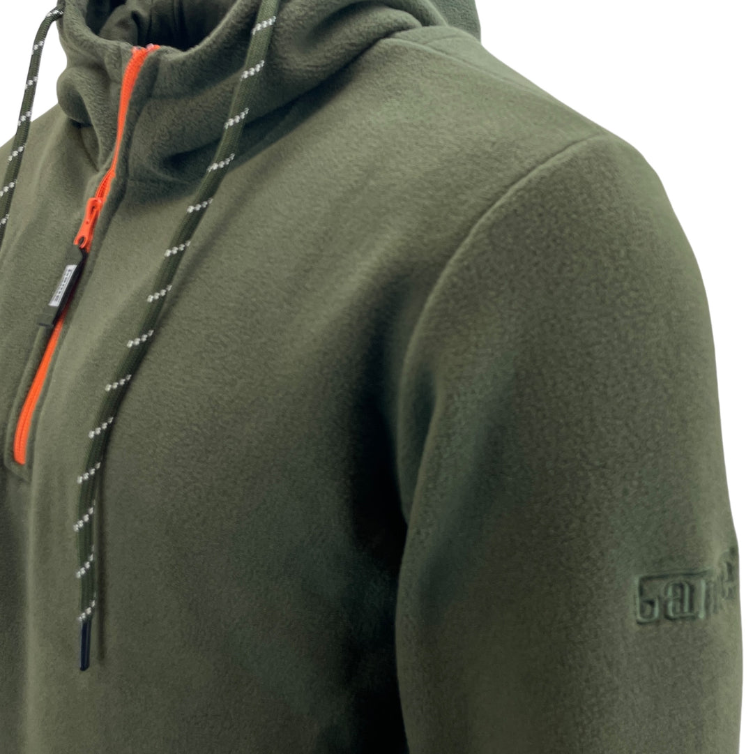 Game Trail Half Zip Neck Fleece Hoodie