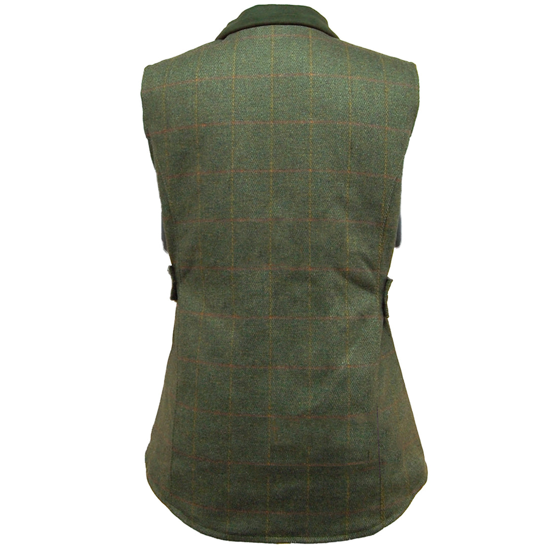 Ladies Game Derby Tweed Quilted Gilet