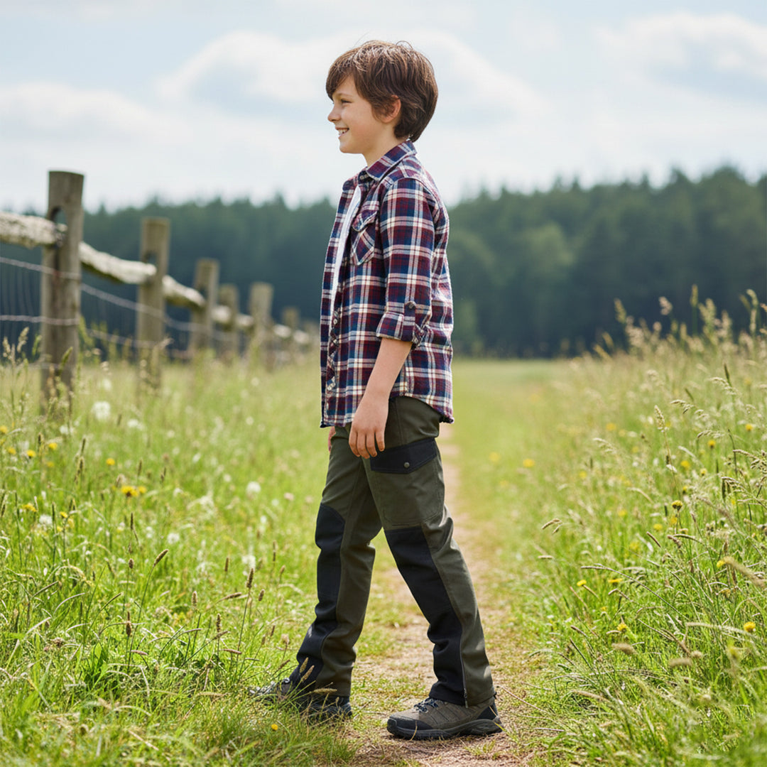 Pantaloni da caccia impermeabili di alta qualità per bambini Pantaloni da caccia impermeabili di alta qualità per bambini