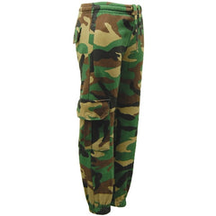 Game Kids Camouflage Joggers - Woodland