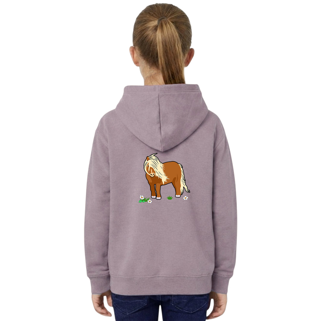 Unisex Kids Hoodie with Pony Embroidery – Country Life