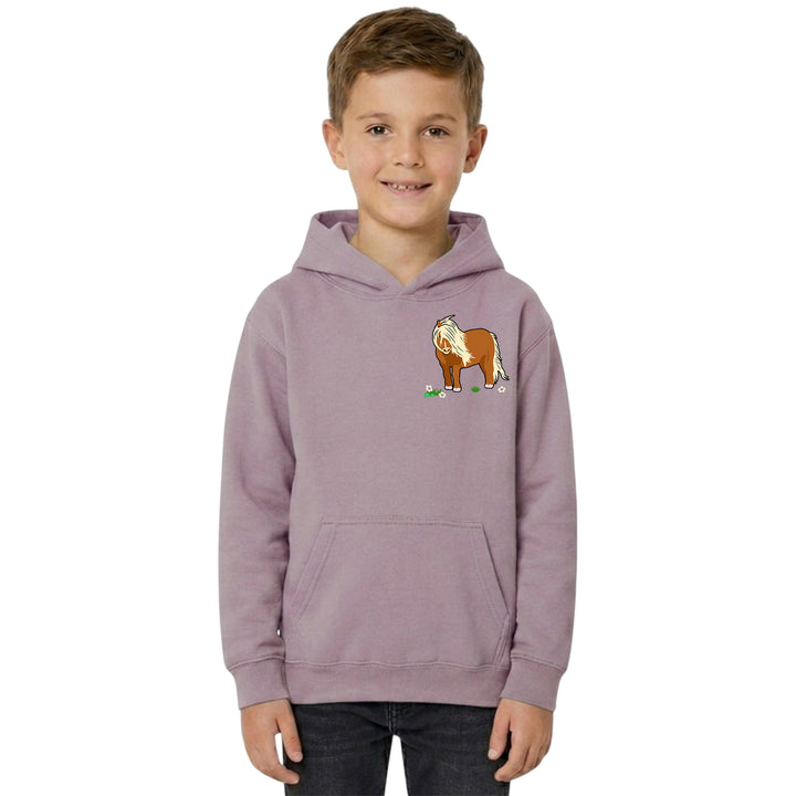 Unisex Kids Hoodie with Pony Embroidery – Country Life