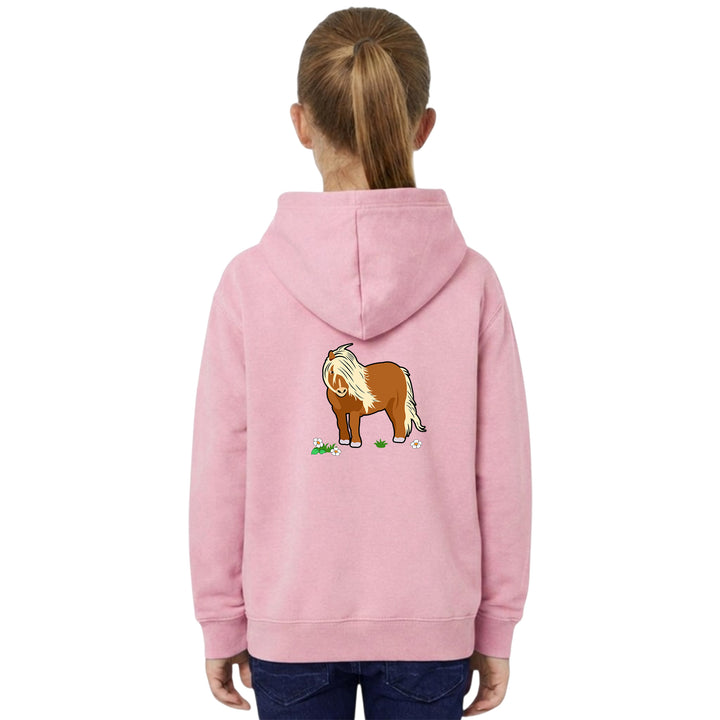 Unisex Kids Hoodie with Pony Embroidery – Country Life