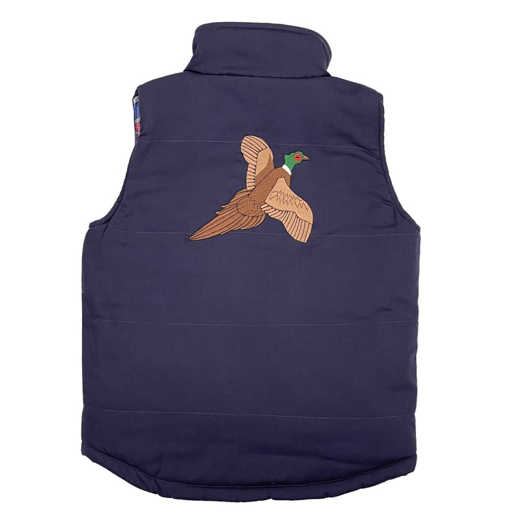 Kids Embroidered Padded Gilet