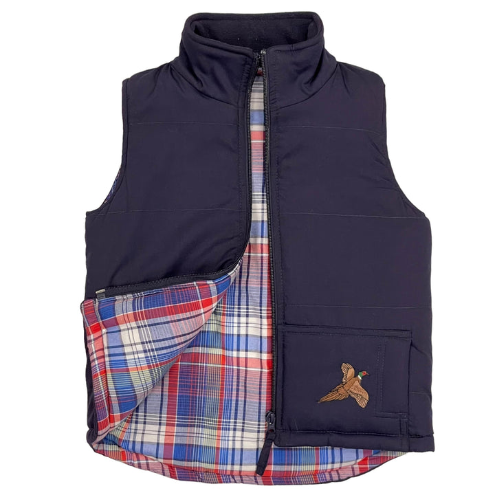 Kids Embroidered Padded Gilet