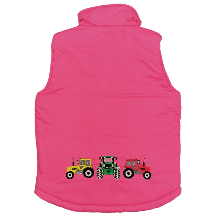 Kids Embroidered Padded Gilet