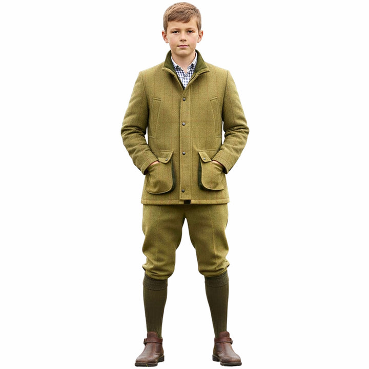 Game Kids Padded Tweed Country Jacket