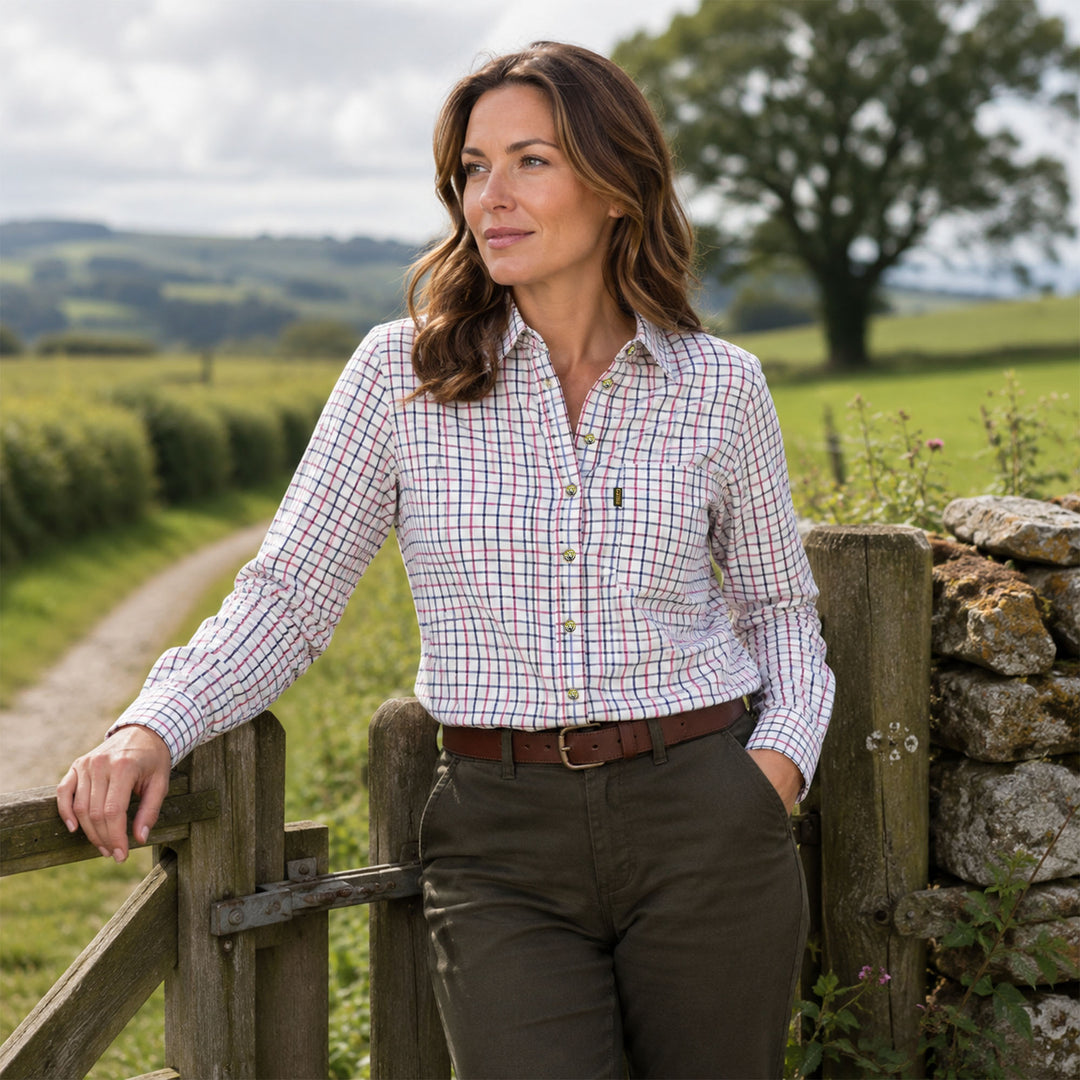 Game Ladies Tattersall Shirt