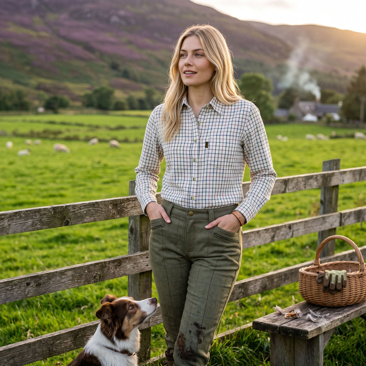 Game Ladies Tattersall Shirt