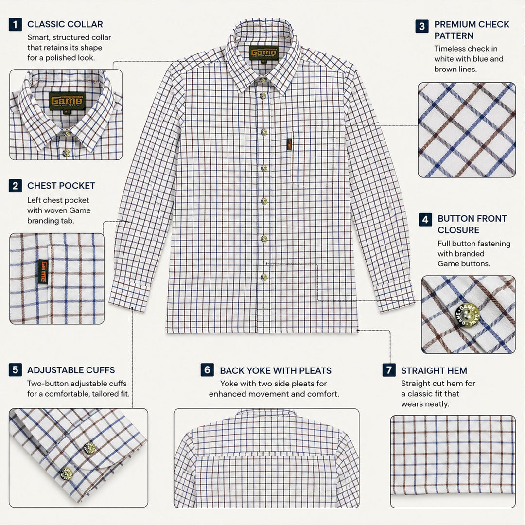 Game Ladies Tattersall Shirt
