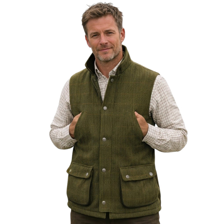 Game Men’s Derby Tweed Gilet | Ascot