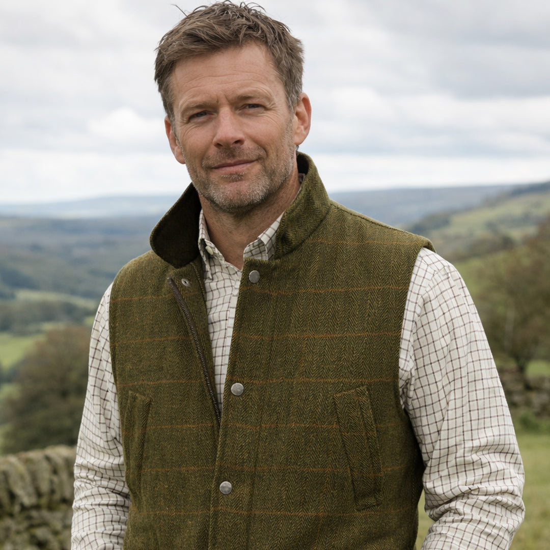 Game Men’s Derby Tweed Gilet | Ascot