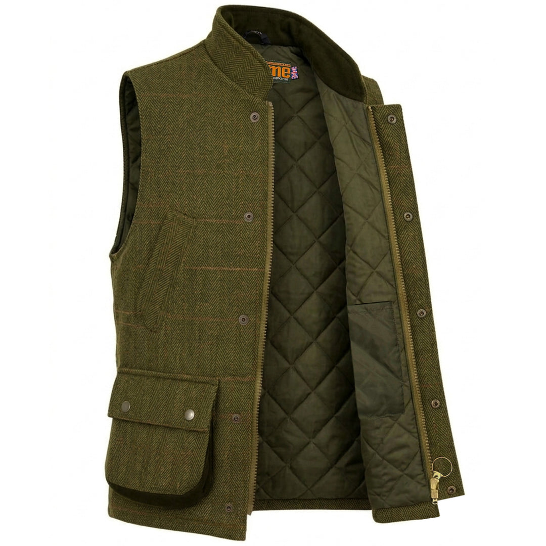 Game Men’s Derby Tweed Gilet | Ascot