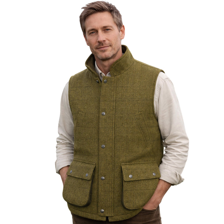 Game Men’s Derby Tweed Gilet | Ascot