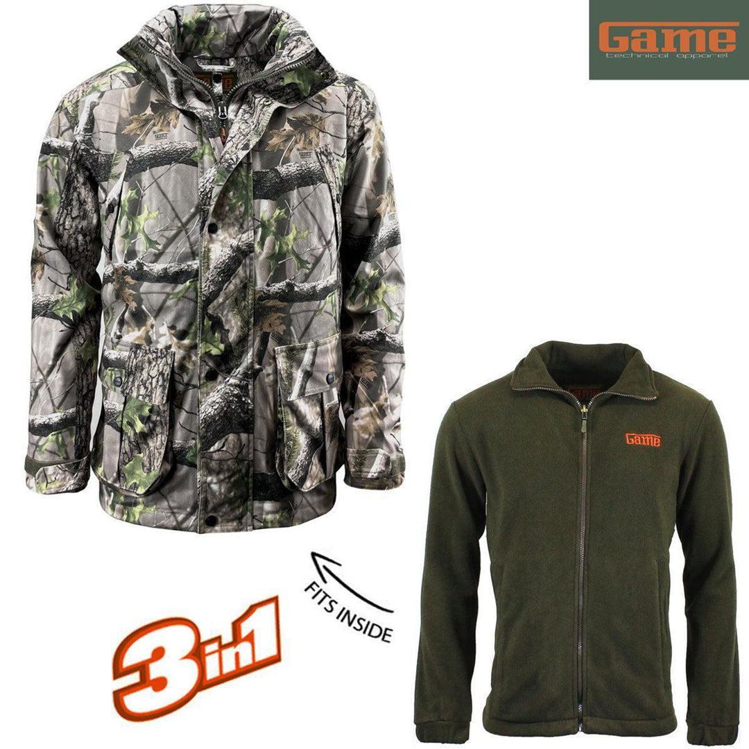 Game EN306 Shell & Fleece 3in1 Stealth Jacket